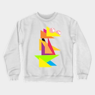 Triangle MOnster Crewneck Sweatshirt